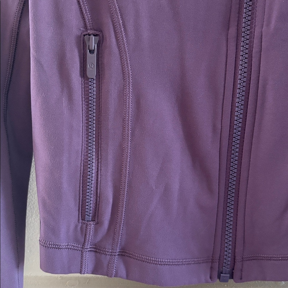 Lululemon Align Define Crop Jacket. Grape Thistle… - image 4